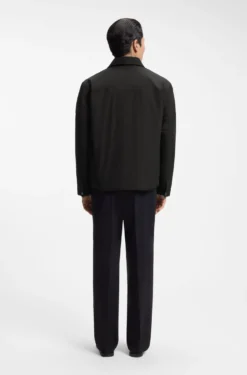 Regular-fit jacket with water-repellent finish