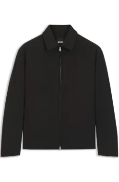 Regular-fit jacket with water-repellent finish