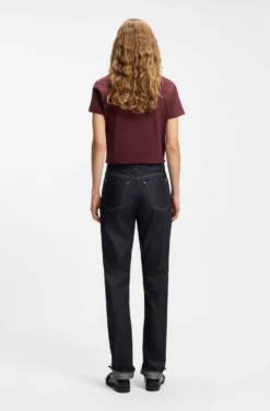 Regular-fit jeans with slim leg