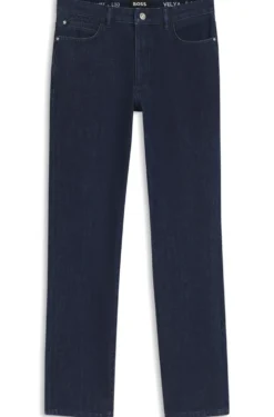 Regular-fit kick flare jeans in stretch denim