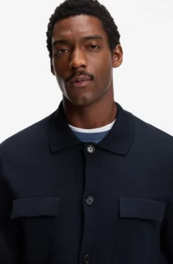 Regular-fit overshirt in cotton