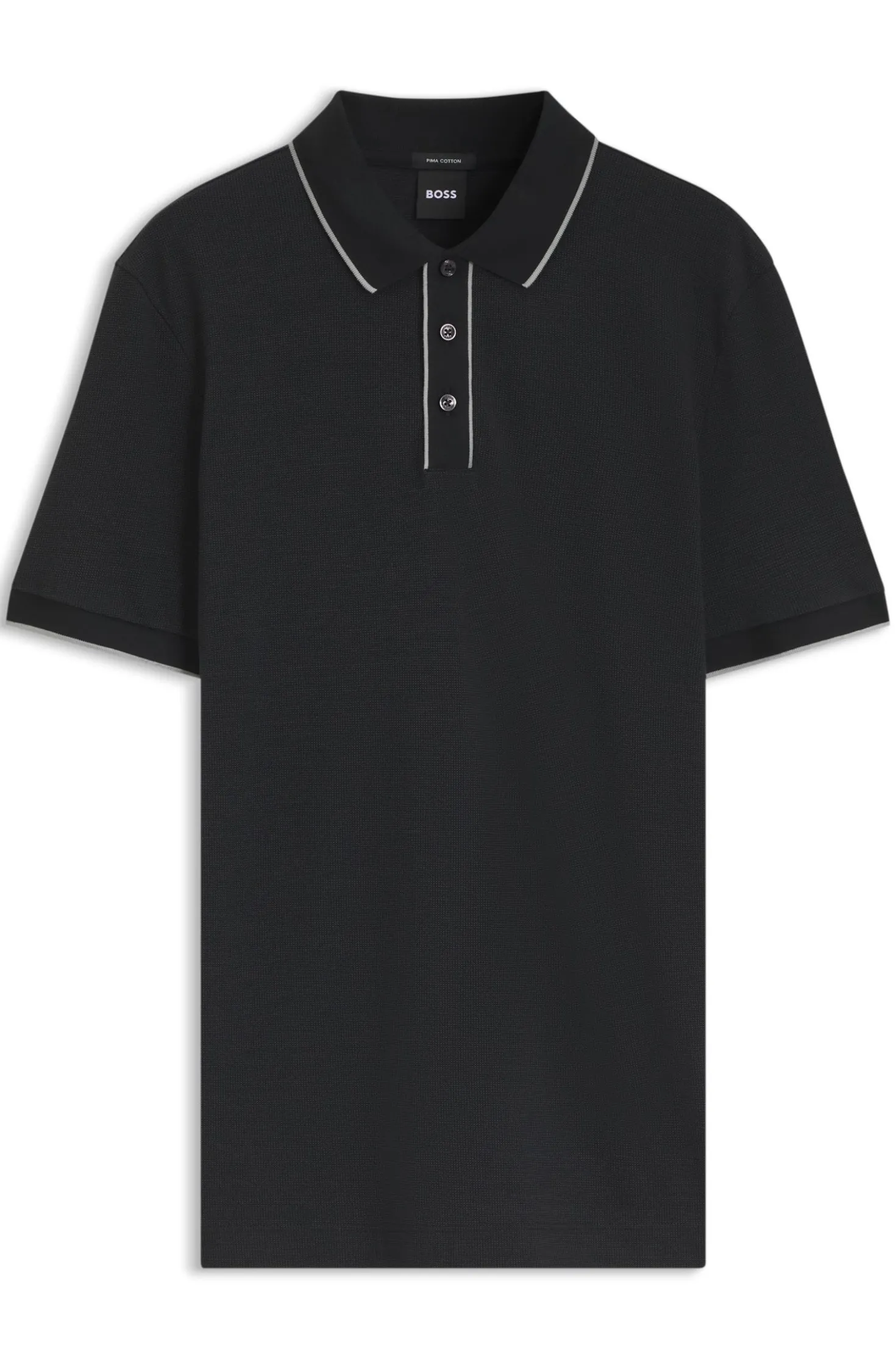 Regular-fit polo shirt in cotton
