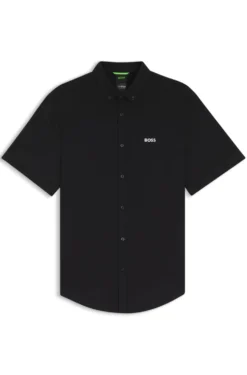 Regular-fit shirt in cotton jersey