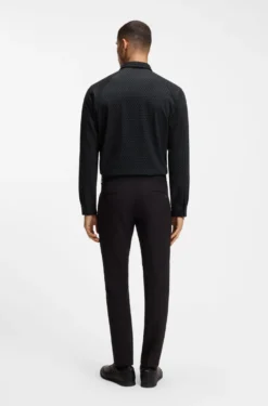 Regular-fit shirt in cotton jersey