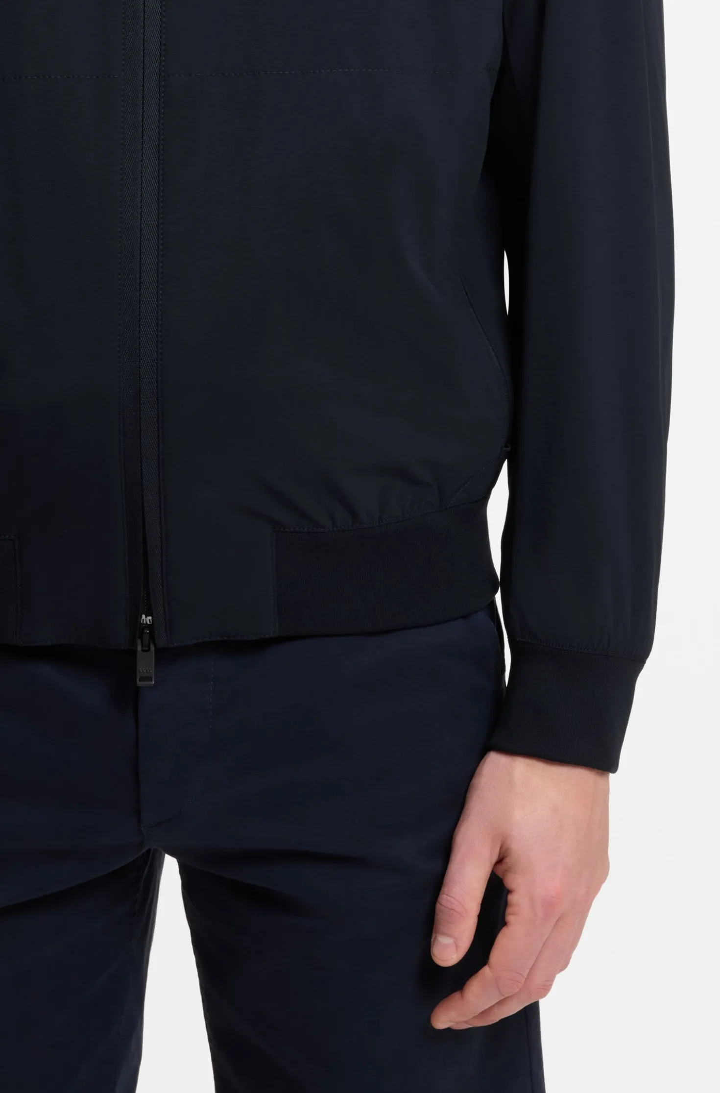 Regular-fit softshell jacket with four-way stretch