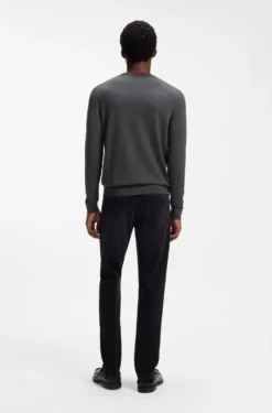 Regular-fit sweater in a cotton blend