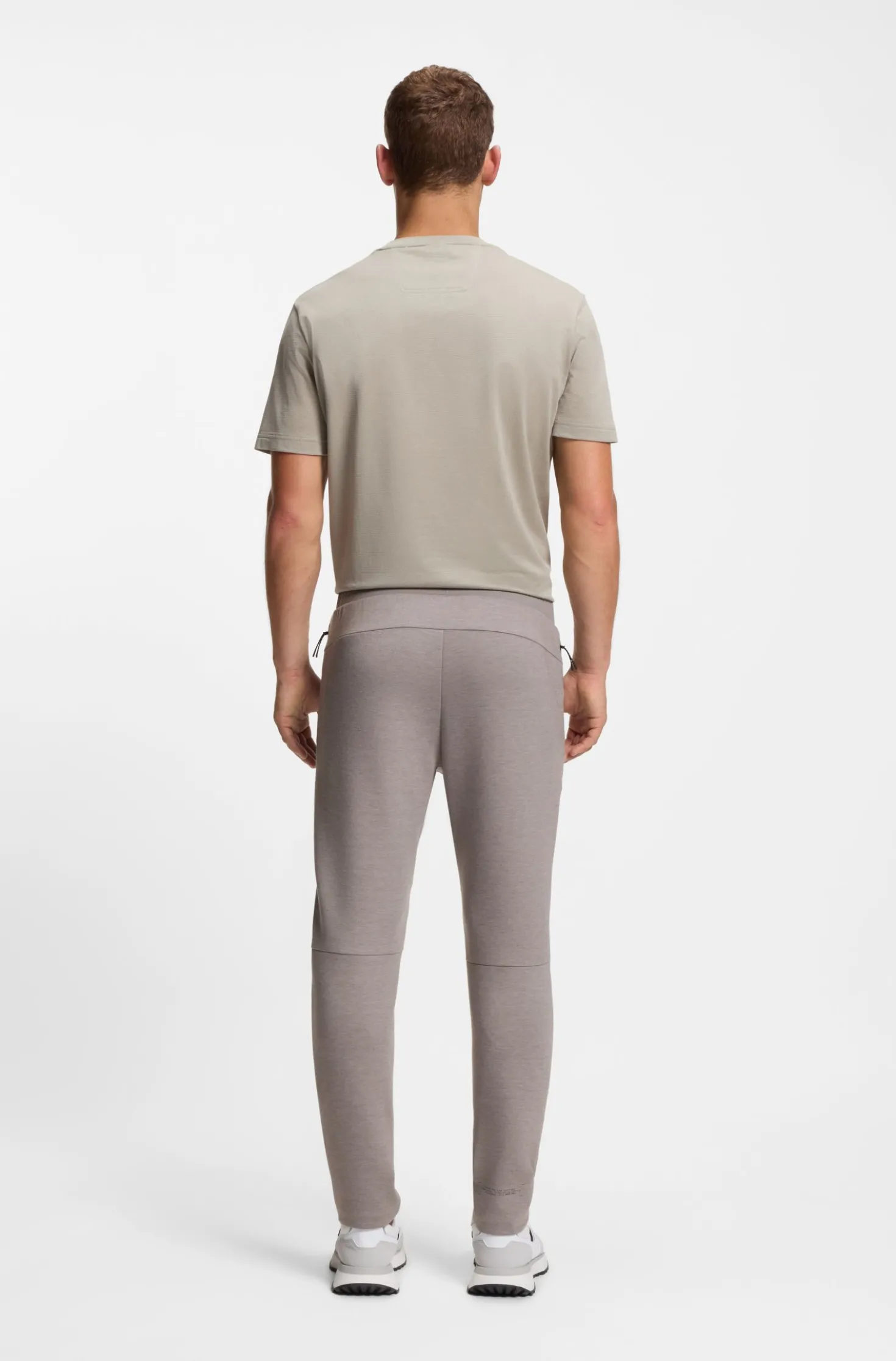 Regular-fit tracksuit bottoms with reflective details
