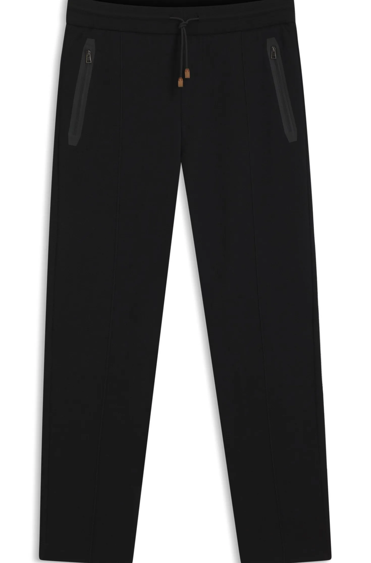 Regular-fit tracksuit bottoms in a cotton blend