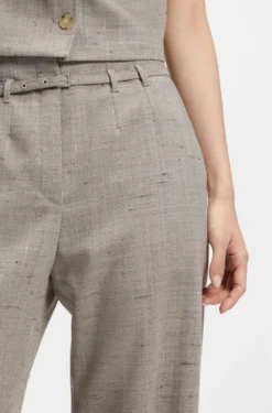 Regular-fit trousers in a wool blend