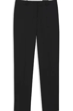 Regular-fit trousers in Italian-made virgin wool