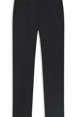 Regular-fit trousers in stretch wool