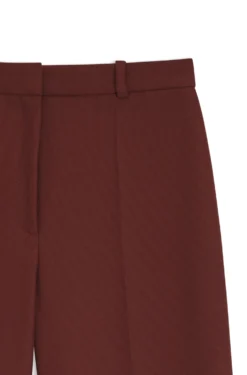 Regular-fit trousers with wide leg