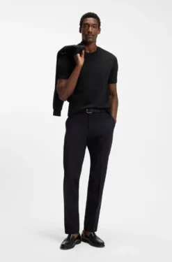 Regular-fit T-shirt in cotton jersey