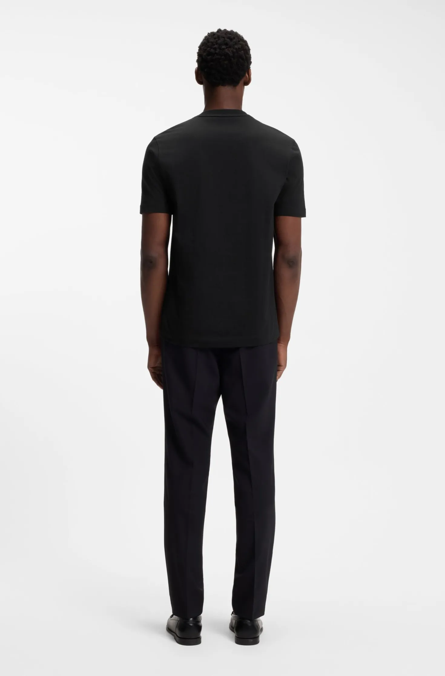 Regular-fit T-shirt in cotton jersey