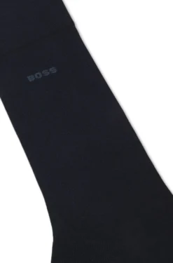 Regular-length socks in stretch cotton
