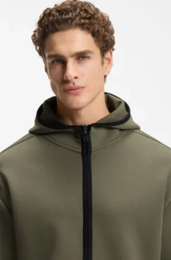 Relaxed-fit hoodie in a super-soft cotton blend