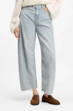 Relaxed-fit jeans with balloon leg