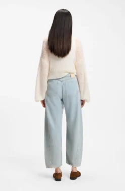 Relaxed-fit jeans with balloon leg