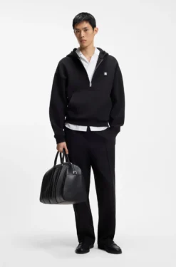 Relaxed-fit shirt in cotton poplin