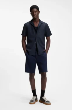 Relaxed-fit shirt in cotton poplin
