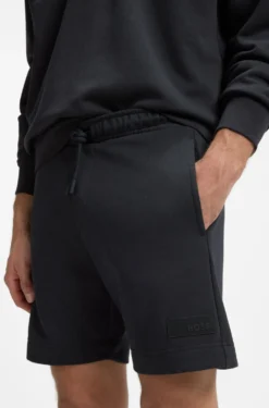 Relaxed-fit shorts in cotton French Terry