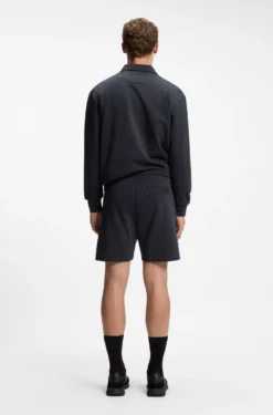 Relaxed-fit shorts in cotton French Terry