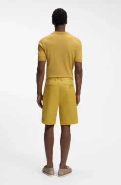 Relaxed-fit shorts in cotton twill