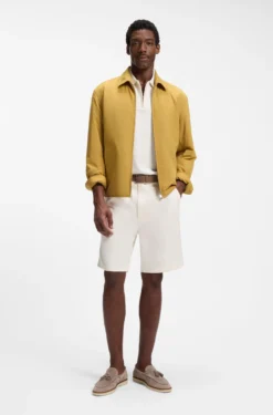 Relaxed-fit shorts in cotton twill