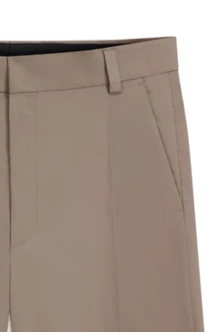 Relaxed-fit shorts in stretch-cotton twill