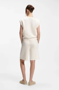 Relaxed-fit shorts in stretch jersey