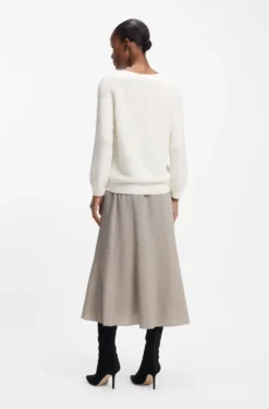 Relaxed-fit sweater in cotton