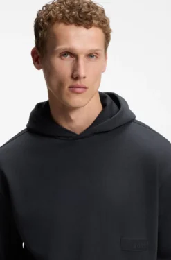 Relaxed-fit sweatshirt in luxurious French Terry
