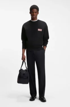 Relaxed-fit sweatshirt with digital print