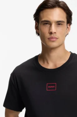 Relaxed-fit top with high-density logo print