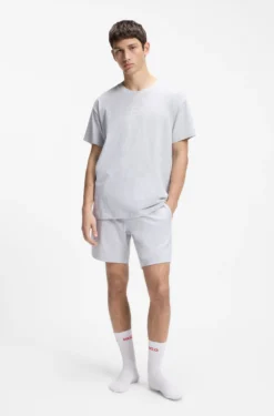 Relaxed-fit top with high-density logo print