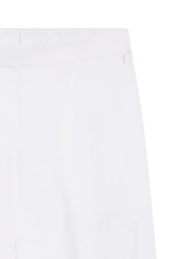 Relaxed-fit trousers in a linen blend