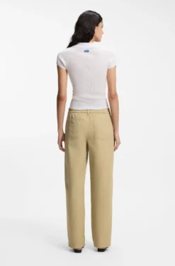 Relaxed-fit trousers in cotton