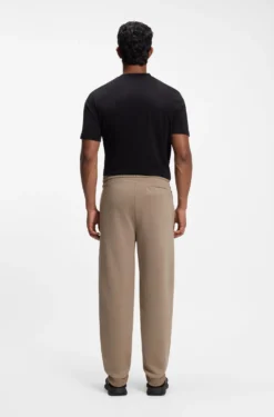 Relaxed-fit trousers in innovative French Terry