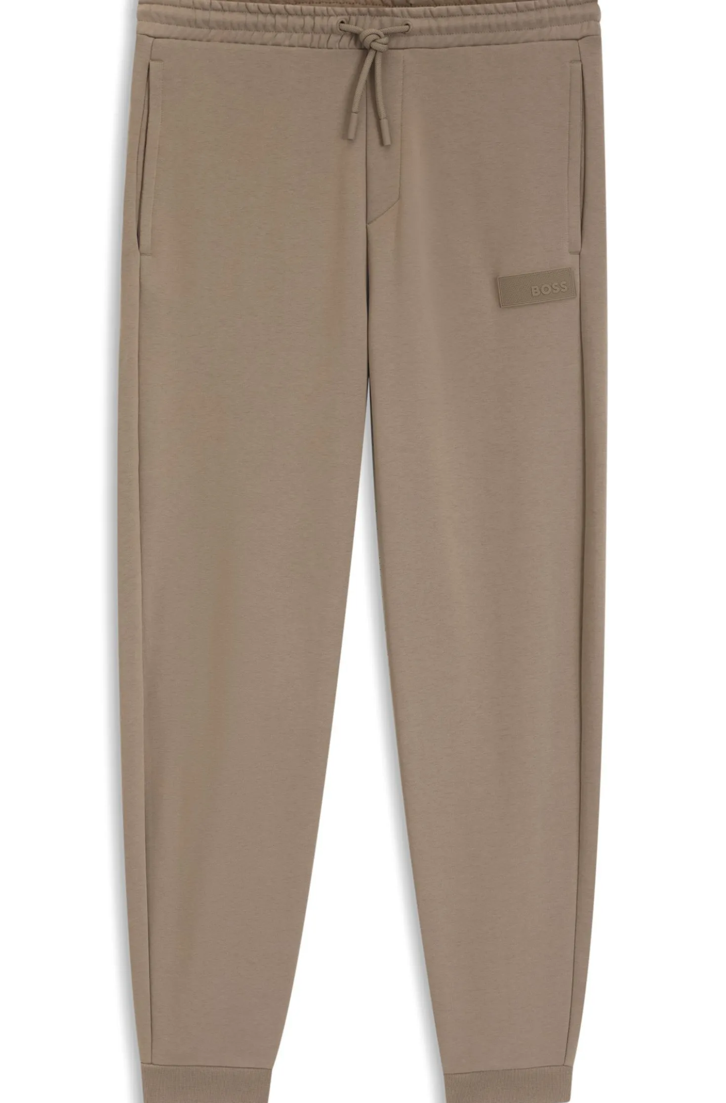 Relaxed-fit trousers in innovative French Terry