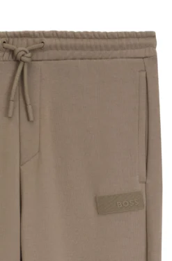 Relaxed-fit trousers in innovative French Terry