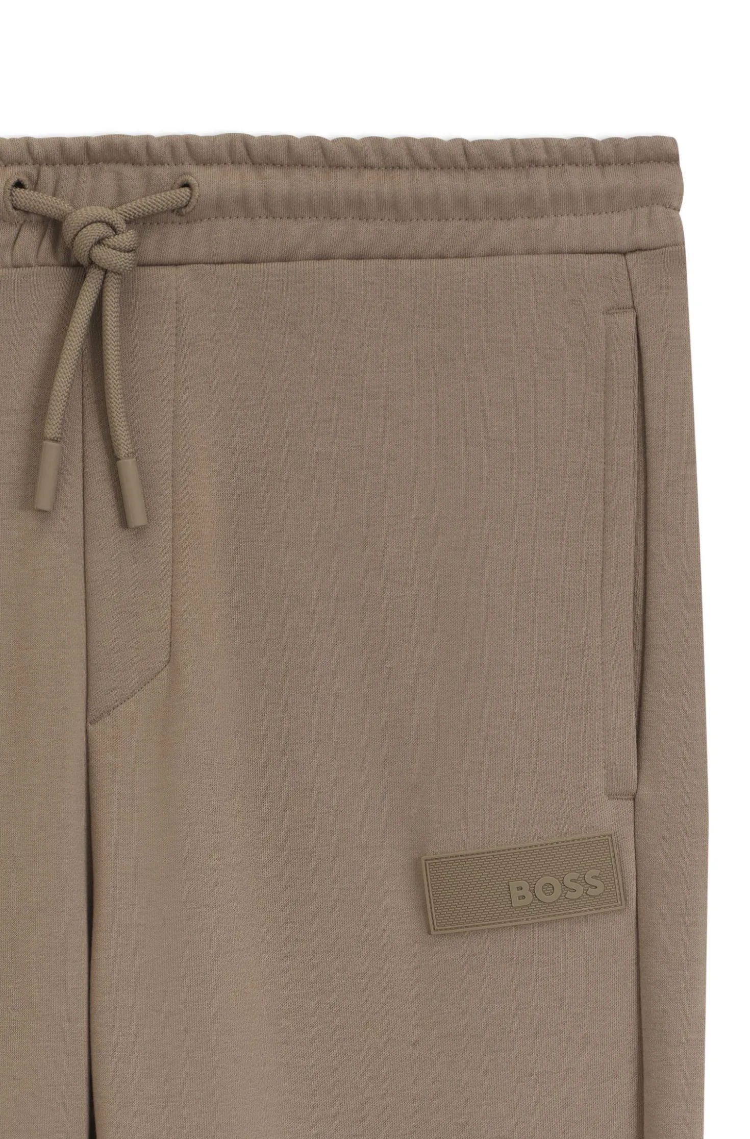 Relaxed-fit trousers in innovative French Terry