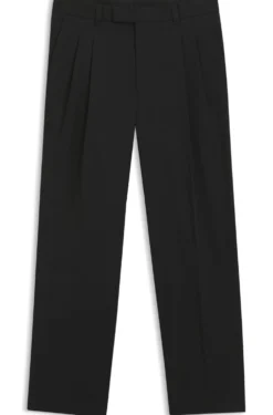 Relaxed-fit trousers in stretch cotton