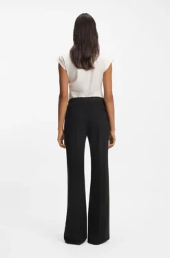 Relaxed-fit trousers in stretch jersey