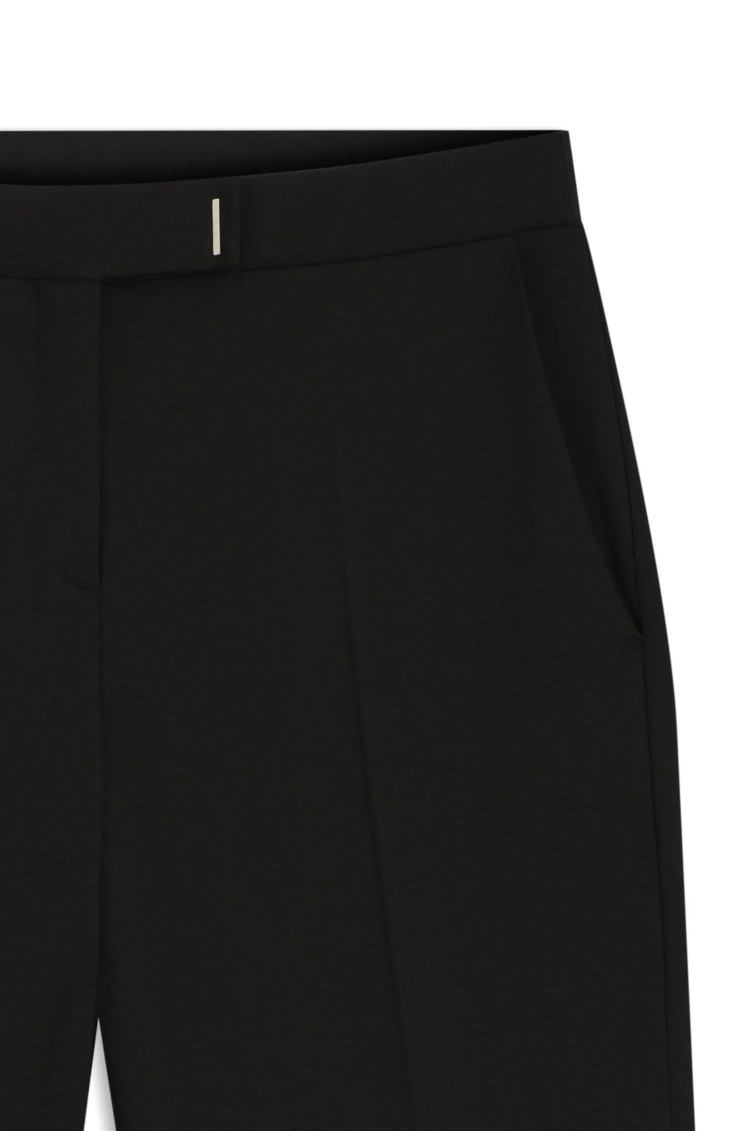 Relaxed-fit trousers in stretch jersey
