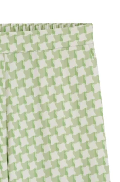 Relaxed-fit trousers with all-over print