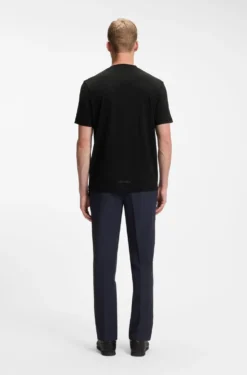 Relaxed-fit T-shirt in a stretch-cotton blend
