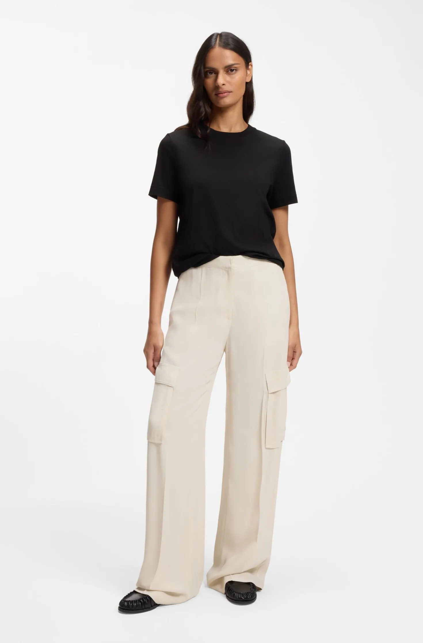Relaxed-fit T-shirt in cotton jersey