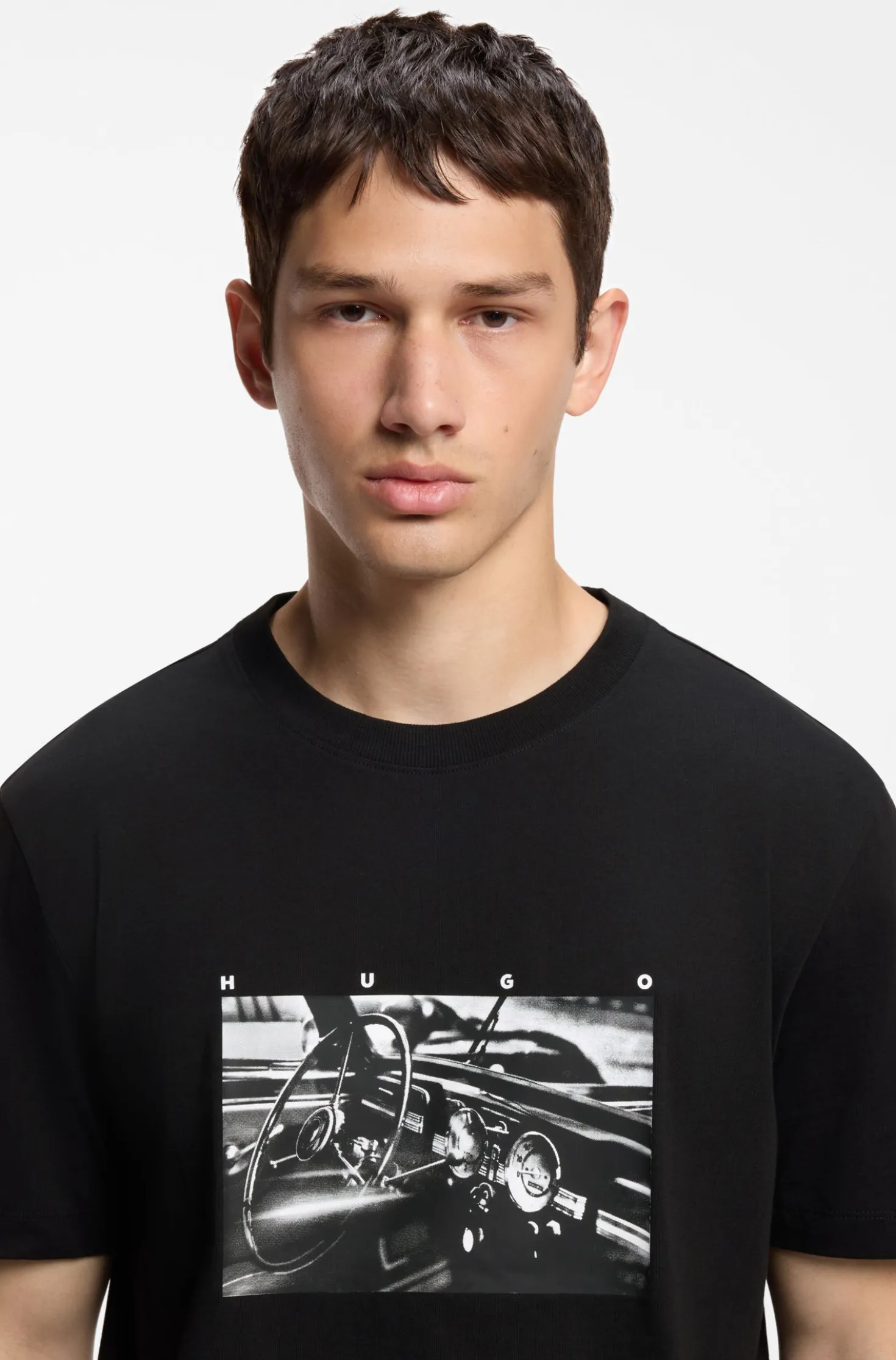 Relaxed-fit T-shirt in cotton with graphic print