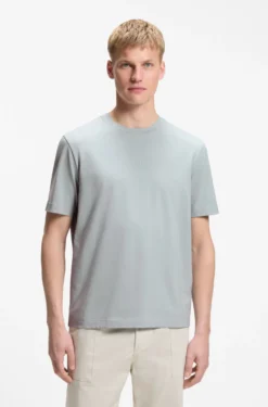 Relaxed-fit T-shirt with a layered logo print