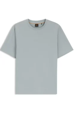 Relaxed-fit T-shirt with a layered logo print